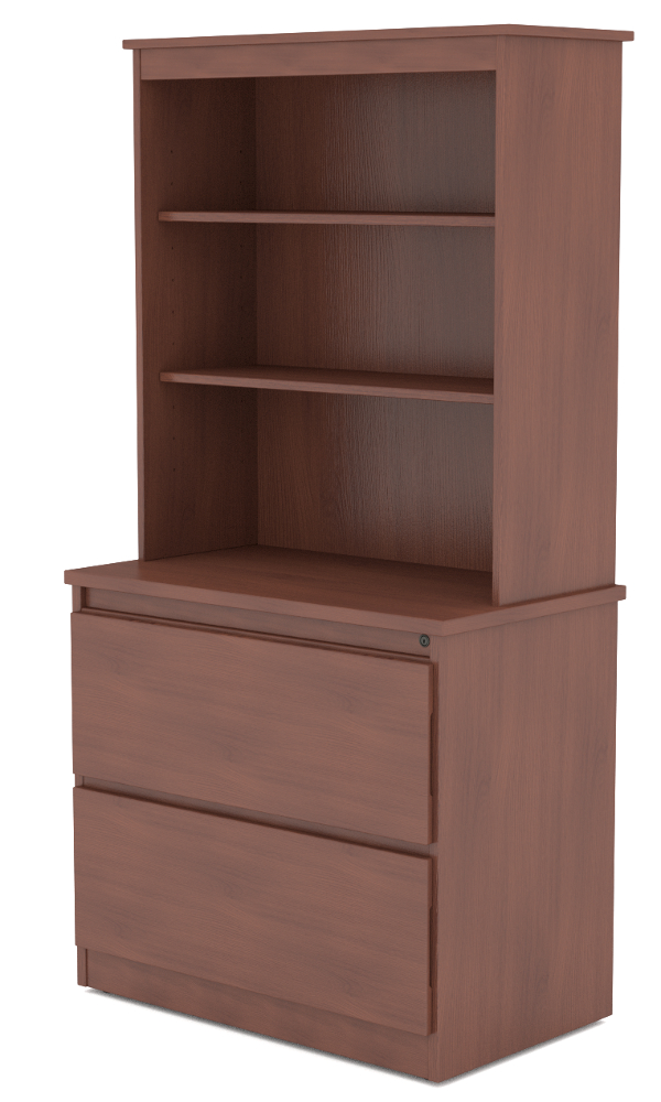 Piedmont Bookcase/Lateral File Combo