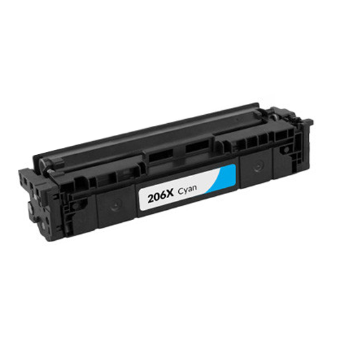 Renewable HP 206X High Yield Cyan Toner Cartridge (W2111X)