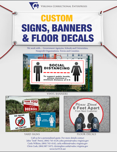 Signs, Banners & Floor Decals