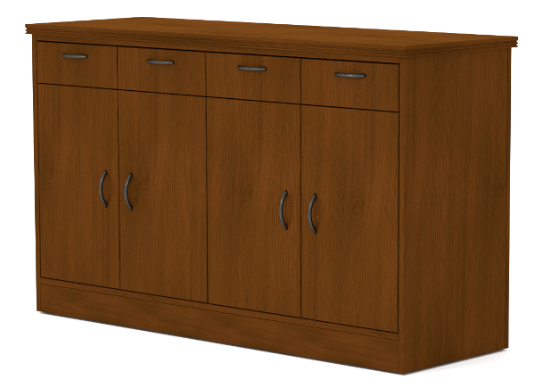 Old Dominion Credenza - Banquet Height Full Bank