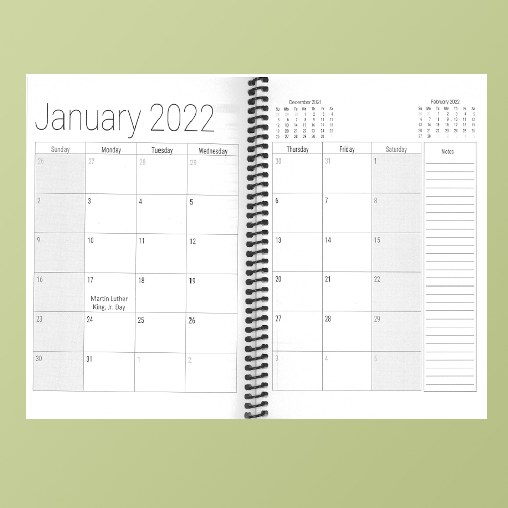 Monthly Planner Inside