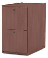 Piedmont Moveable Pedestal with Two File Drawers 