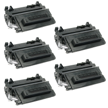 Renewable HP 64A 5/Pack Jumbo Black Toner Cartridge (CC364AJ)